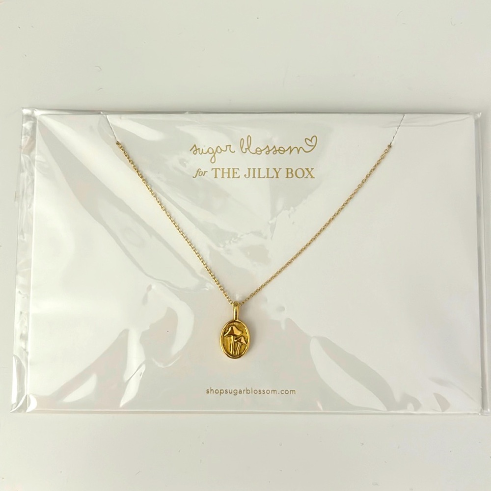 Mushroom necklace from The Jilly Box